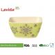 Dishwasher Safe Durable Bamboo Fiber Bowls , Biodegradable Melamine Serving Bowls
