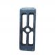 Brake Axle System Cast Iron Rotary shaft end casting steel plate