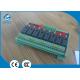 8 Channel Relay Module Board PLC Relay Module Connection With PLC Output Control DC24V  JR-8L1