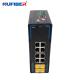 Din Rail Mount Managed Industrial SFP Switch 4x1000M To 8x10/100/1000M Aluminium Alloy