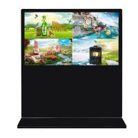 Vertical Advertising Players 1920 X 1080 Pixels Integrated Touch Query Machine