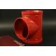 UL Listed Grooved Mechanical Tee Corrosion Resistant Easy Installation