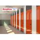 Airport Phenolic Toilet Partitions , Easy Clean Compact Laminate Toilet Partitions