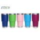 Cold Beverage Stainless Steel Tumbler Cups Safe Colorful Vacuum Plating