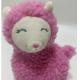 Custom Logo Recording And Repeating Plush Animated Animal Baby Toy Stuffed Llama Toy