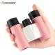 Gift 8X21 Kids Pink Binoculars Folding Type Rain Proof Classic Style