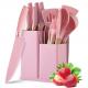 19pcs Non-Stick Silicone Cooking Kitchen Utensils Spatula Set With Holder,