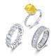 Engagement Wedding Eternal Ring Lab Grown Diamond Rings Lab Created Colored Diamonds