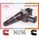 Fuel Injector Cum Mins N14 Common Rail Injector 3411765 3087560 3087733 3095086 3411691