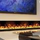 Freestanding Rectangular Led Electric Fireplace For Indoor/Living Room/Hotel Perfect Combination