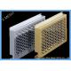 Oval Hole Perforated Metal Mesh , Punch Plate Screens Anodizing Aluminum Alloy 1100
