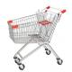 Wheeled Grocery Zinc Supermarket Shopping Carts Trolley
