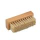 ISO9001 Shoe Cleaning Accessories Premium Hog Hair Wooden Handle Shoe Cleaner Brush