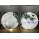2m Moon Shape PVC Fully Printed RGB LED Adjustable Color Decorative Lighting Atmosphere Lamp