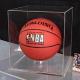 Acrylic Clear Basketball  Display Case Counter top Plexiglass Football Cube Holder Box