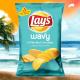 Lay's Cheddar Cheese Flavor Chips - Bulk Case of 100 Bags (56g Each) for Wholesale and Retail