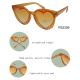 Lady's fashionable plastic sunglasses with heart shape, UV protection lens