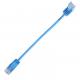 Vertical 90 Degree Interface Slim Utp Cable Gigabit Molded Ethernet Blue Length Customize