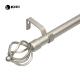 Extendable Iron Pipe Curtain Rods With 28/25MM Diameter Home Decoration