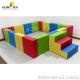 Kids Indoor Playground Soft Play Equipment Ball Pit Customized Red Blue Green