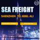 International Sea Freight from Shenzhen to Jabel Ali UAE