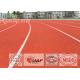 Synthetic Rubber SPU Track and Field Flooring UV Resistance For Tartan Track