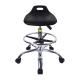 Heavy Duty Antistatic PU Lab Esd Work Stools Chair For Laboratory Hospital Clean Room Workshop