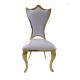 Wedding Crown Royal Chair Event Bride And Groom Chairs OEM Synthetic Leather