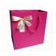 Glossy Lamination Rope Handle Paper Bags for Clothing Boutiques