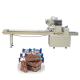 PLC Control Automatic Pillow Packing Machine For Packing Book / Magazine / Cartons