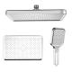 Polished High Pressure Wall Mounted Hand Held Shower Head Water Saving Efficiency