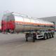 45000 Liters Capacity Flatbed Fuel Tanker Trailer Wheel Base 7000-8000mm for Sal
