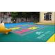 Waterproof Interlocking Outdoor Flooring 250*250*13mm For School Playground