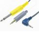 Blue PVC Male Stereo Auxiliary Expansion Audio Cable / Stereo Audio Cable 3.5mm