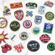 Custom Metal Epoxy Enamel Pin Lapel Pin Companies Logos Souvenir Name Tag Badge Pins For Suit Men