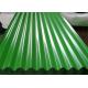 Green Moss Green Corrugated Steel Sheets SGCC For Roofing PPGI PPGL
