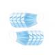 Non Woven Surgical Mask Disposable Face Mask Blue And White Eco Friendly