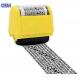 Custom Office ID Guard Pre-Inked Roller Stamp OEM Design Identity Theft Protection Roller Stamp