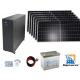 No Pollution 10KW Off Grid Solar System Kits With Battery Storage