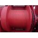 Customized Lebus Drum Grooved Sleeves Red For Wire Rope Winch