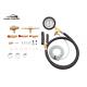 Fuel Injection Pressure Test Kits Gauge Set 0-100Psi 0-700Kpa With Fittings