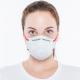 Cup Shaped Disposable Breathing Mask , Water Soluble Dust Mask Respirator
