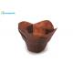 Greaseproof Brown Paper Muffin Baking Cups Lotus With Multiple Color 40 Gsm