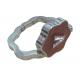 Fashion 6.5 - 8.5 inch silver / gold plating magnetic stainless steel bangle 