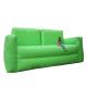 Soft Green Inflatable Chair Sofa For Homes Use , Portable Inflatable Sofa Chair