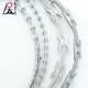 Hot Dip Galvanized Straight Line Razor Barbed Wire Mesh Fence