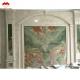 Green Onyx Marble Backlit Panel for Modern Graphic Design and Wall Decoration Purpose