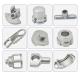 Automotive Furniture Stainless Steel Casting Parts Zinc Plated Passivated Blue