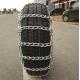 Safe Driving Wear Resistant Anti Skid Chains Galvanized Color High Stability