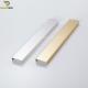 Stainless Steel U Channel Strip , Wall Transition Strips 8k Mirror Finish OEM ODM